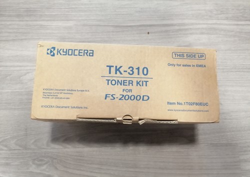 Kyocera TK-310 Toner black, OVP leicht beschädigt, TONER UNBENUTZT - 第 1/2 張圖片
