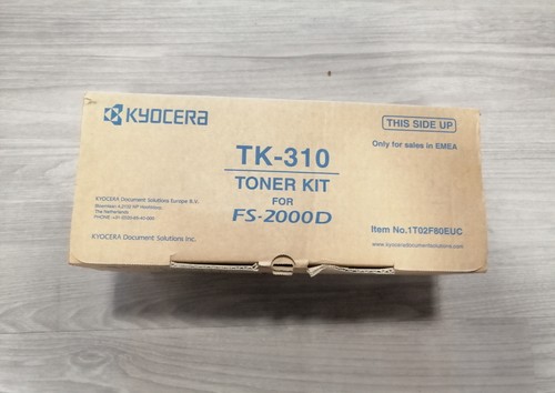 Kyocera TK-310 Toner black, OVP leicht beschädigt, TONER UNBENUTZT - Bild 1 von 2