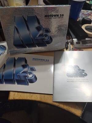 Motown 25 Yesterday Today Forever 6 DVD Collector's Box Set
