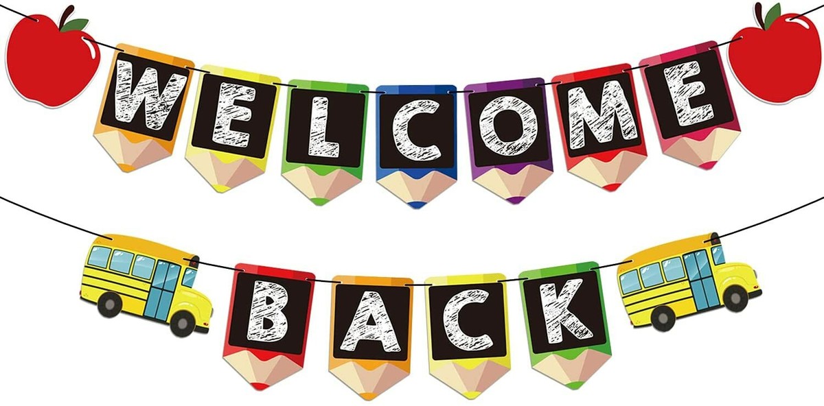 Back To School Banner Clip Art