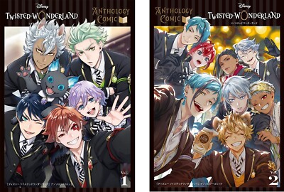 Disney Twisted-Wonderland Anthology Comic Vol.1-2 SET Manga