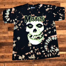 Misfits Horror Fiend Punk Rock Danzig Tie-Dye T-Shirt Officially Licensed