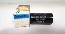 AEROVOX M PSU18915 CAPACITOR, 4X062A, 189-227MFD, 110/125VAC, NIB
