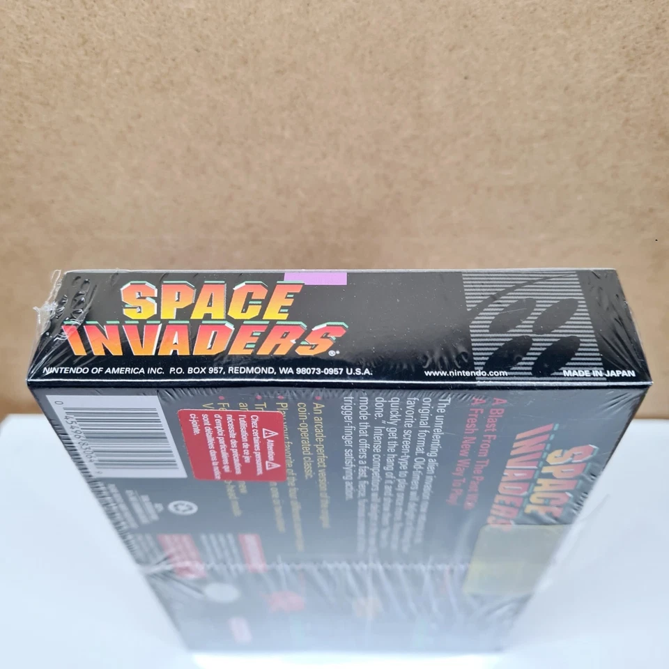 New & Sealed Space Invaders - Super Nintendo SNES - Image 4 of 4