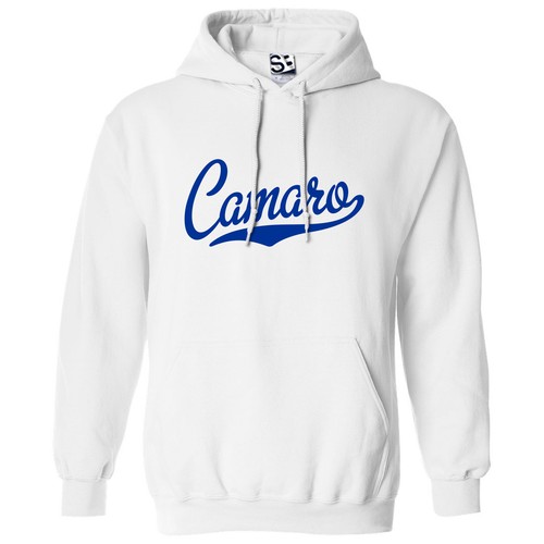 Camaro Script HOODIE | Z28 SS RS 67 68 69 70 71 73 Jersey Logo Hooded Sweatshirt - Picture 20 of 34