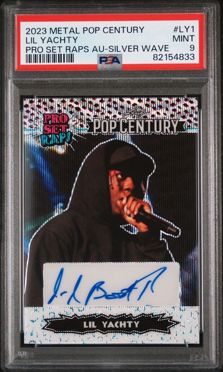 2023 Leaf Metal Pop Century Lil Yachty Pro Set Raps Silver Wave