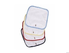 جديد أصلي Ralph Lauren رضع Essential منشفة وجه طقم X4 Boys 100% Terry قطن
