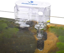 Aquarium Filter, Fish Tank Filter 4 W 93 GPH Hang on Back Aquarium Filter for 2-