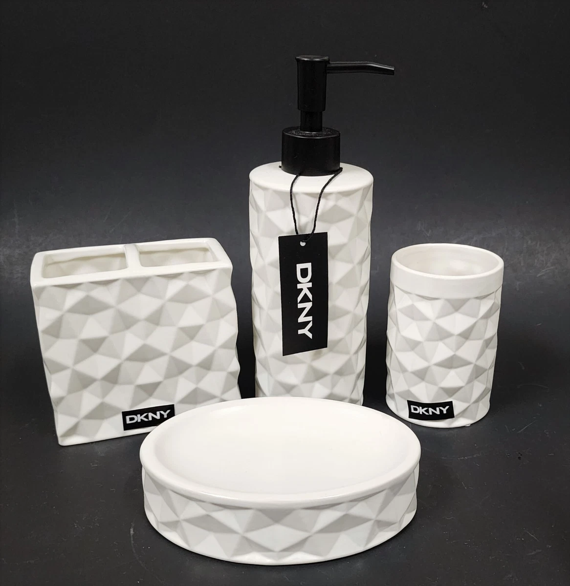 dkny bathroom soap dispenser