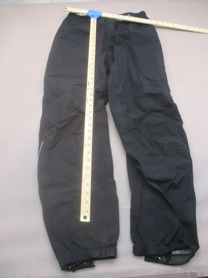 NOVARA Size M Men BLK Stretch Waist Drawstring Windproof Cycling Track Pants 780 - Image 2 of 4