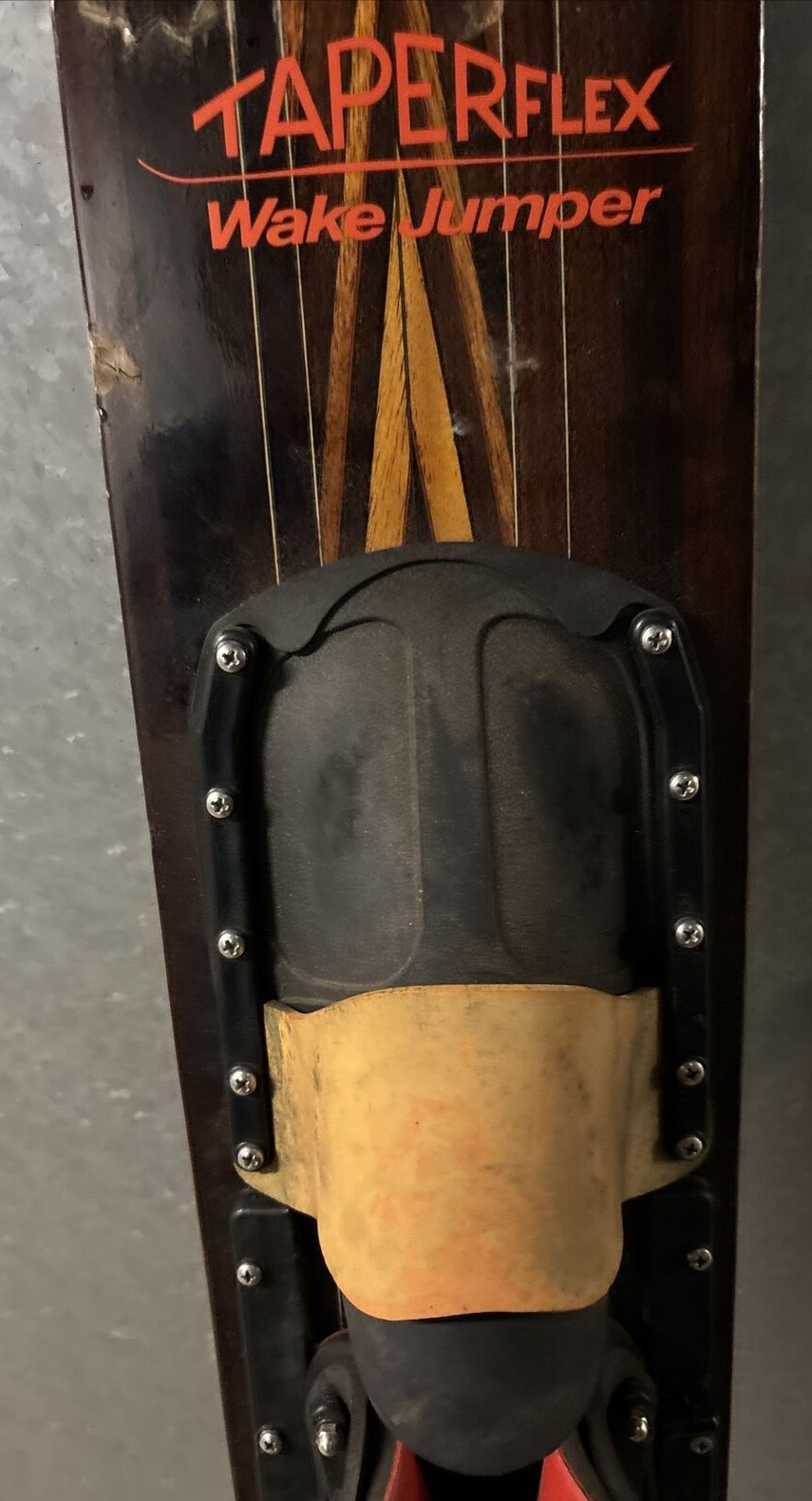 Vintage TAPERFLEX wake jumper Wood Water Ski 66” Waterski eBay
