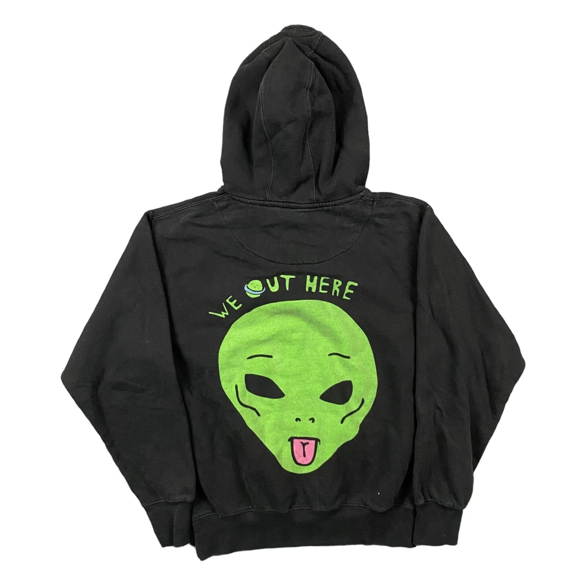 We out here alien best sale hoodie