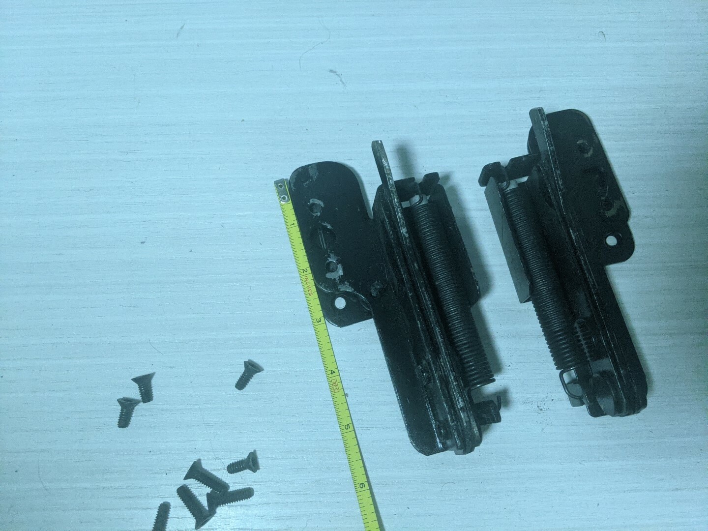 LaZboy Chair 2 Bracket w Spring + Screws Lazy Boy LaZBoy Recliner foot rest eBay