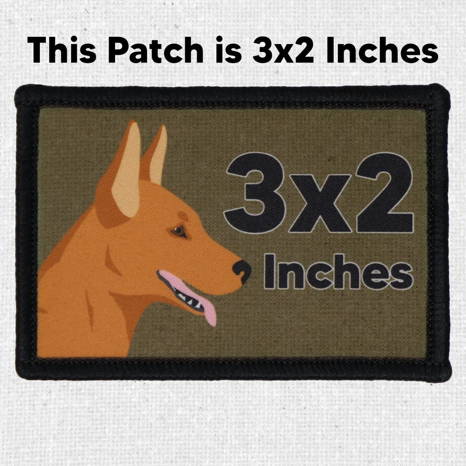 Rush Patch Poppers Moral Tactical Military Army USA Flag Hook & Loop 3x2 - Image 2 of 4