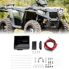 For Polaris 2014-20 21 Sportsman 450 570 Battery Relocate Kit Battery Box &Wires
