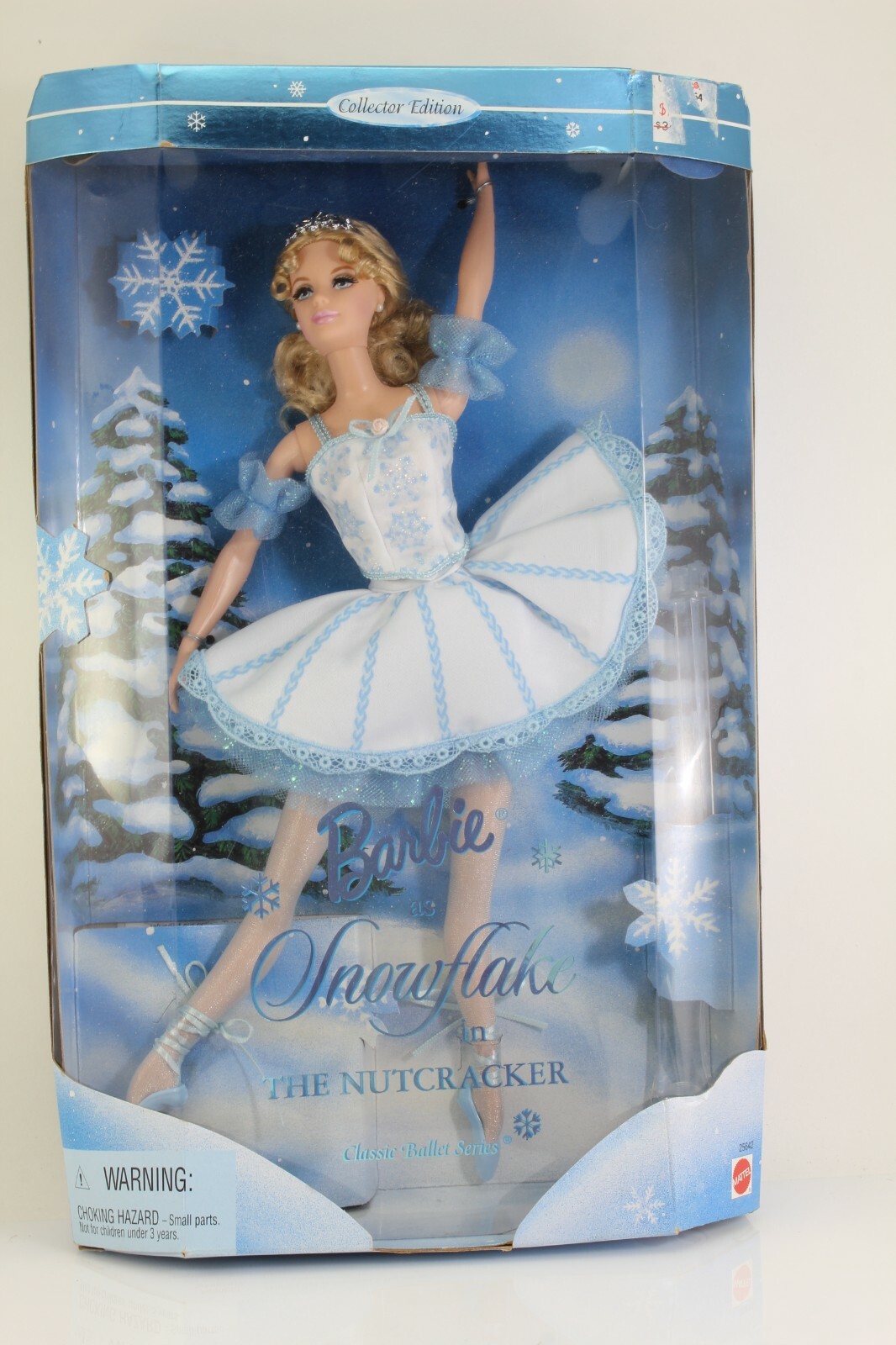 barbie as snowflake in the nutcracker