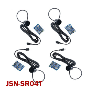 1/2/4 Stück Ultrasonic Distance Measuring Transducer Sensor Waterproof TD
