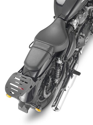 Luggage rack for MONOLOCK or MONOKEY Royal Enfield Super Meteor 650 2023 plates