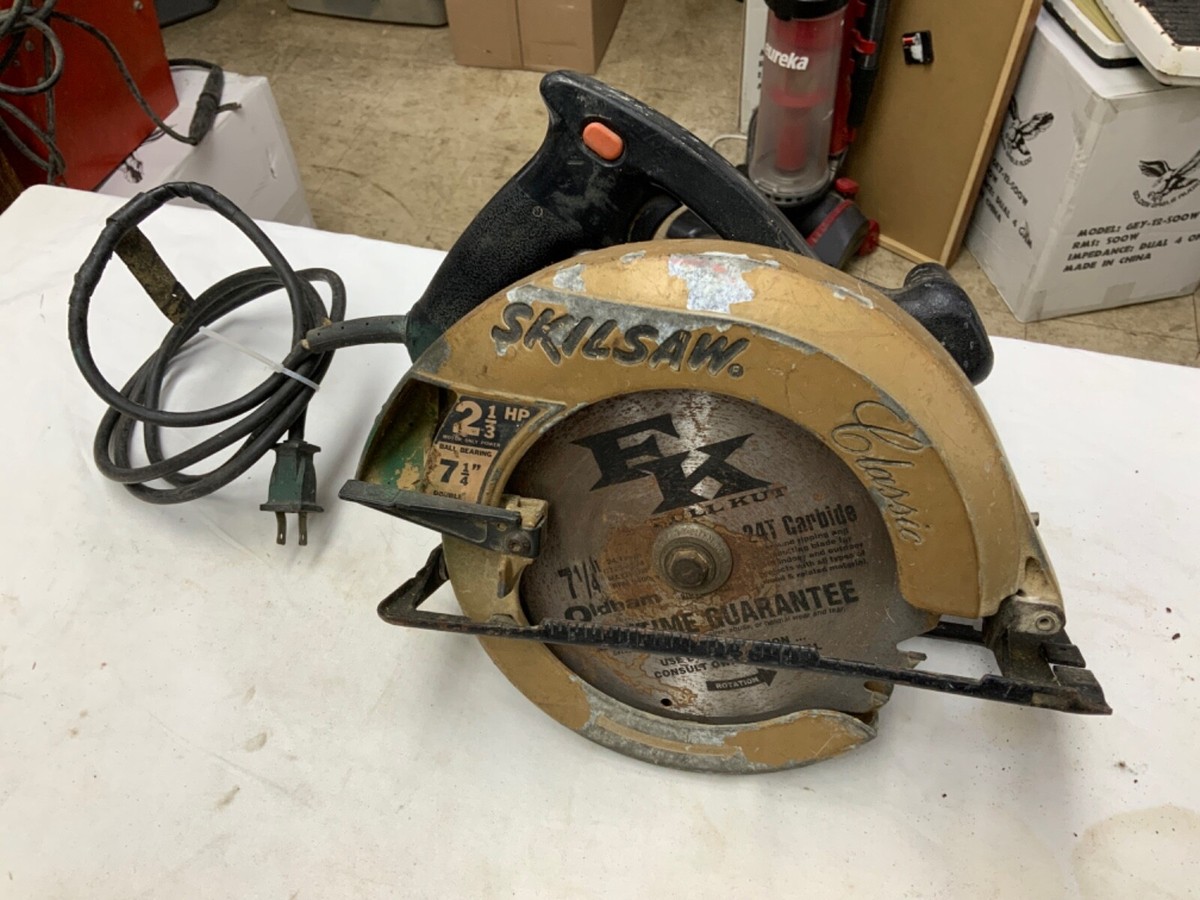 Skilsaw 5250 Vintage 80's /90's SKILLSAW Circular Saw 1/4