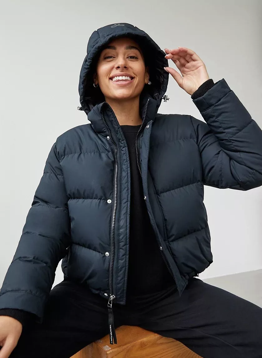 Aritzia Super Puff Shorty Jacket 2XS In Black | eBay