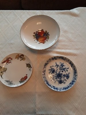 Krautheim Selb Bavaria Porzellan  2 Teller und eine Schale