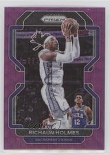 2021-22 Panini Prizm Purple Wave Prizm Richaun Holmes #170 1q9