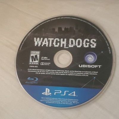 Ubisoft Watch Dogs PS4  - (GAME DISC ONLY)