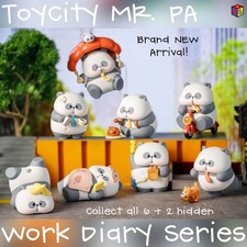 Toycity Mr. Pa Work Diary Series Blind Box Collectible New Opened You Choose Toycity Mr. Pa Work Diary Series Blind Box Collectible New Opened You Choose