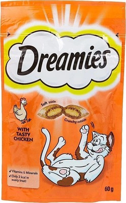 Dreamies Cat Treats Chicken 60Gm