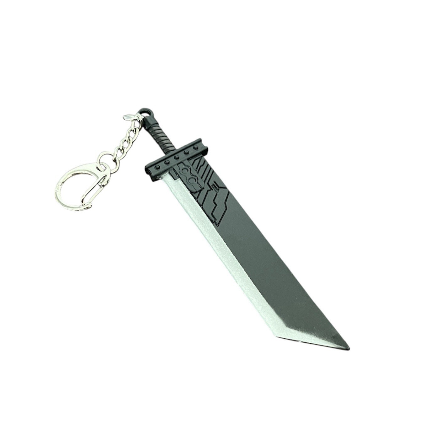 Final Fantasy 7 Cloud Strife Buster Sword Metal Keychain NEW