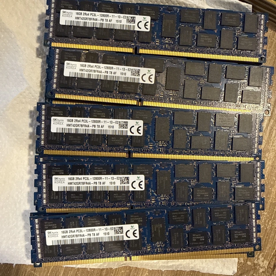 SK hynix KOREA 16GB 2Rx4 PC3L - 12800R- 11-13-E24