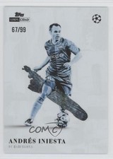 2025 Simplicidad UEFA Club Competitions Artista Blue 67/99 Andres Iniesta 1u3v