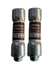 Buss KTK-R-20 20Amp Fuse - Fast Acting, Current Limiting, 600 VAC Lot of 2 