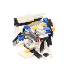 1x Lego Parts Lot Creator Air Ride Adventure 31011 Airplane Blue Incomplete