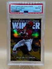 2024 Topps - HR Challenge Gold Rookie EC Elly De La Cruz #44/388 PSA 8 Jersey#
