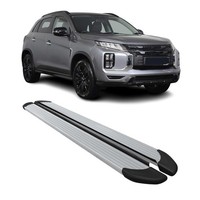 Trittbretter Seitenschweller FüR Mitsubishi Asx 2023-2026 Aluminium Silber 2 Tlg