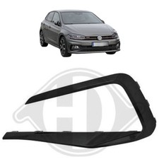 Zierleiste Gitter links GTI Optik für VW Polo AW 2017-2021 Stoßstange Leiste