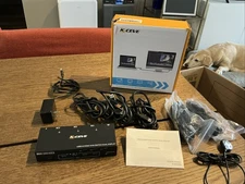 KCEVE 2 Ports KVM Switch Dual Display 4K HDMI KVM Switch Dual Monitor KC-KVM202