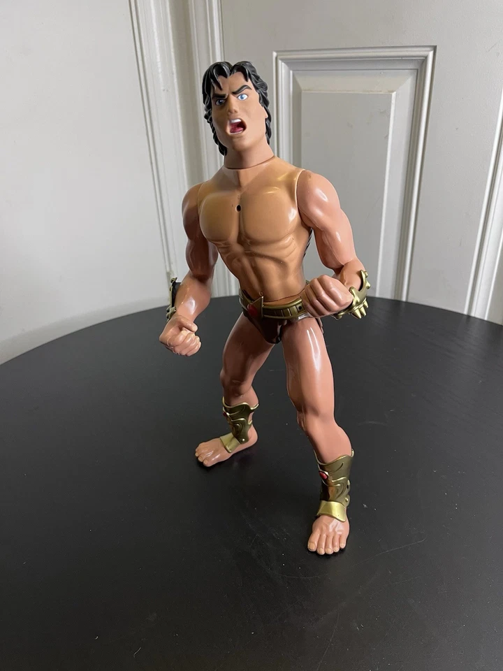 Tarzan Epic Adventures Lord of the Jungle Trendmasters 1995 grita en voz alta posable Foto 2 de 4
