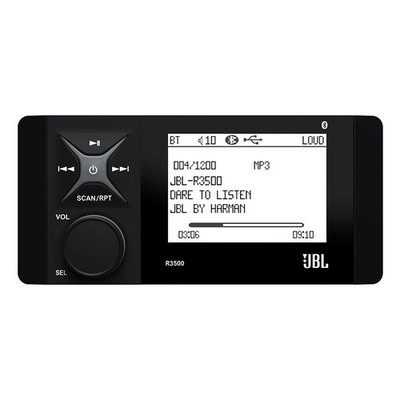 Jbl Jbl-R3500 Wake Series Marine Source Unit Monochromatic Screen Bt And Much