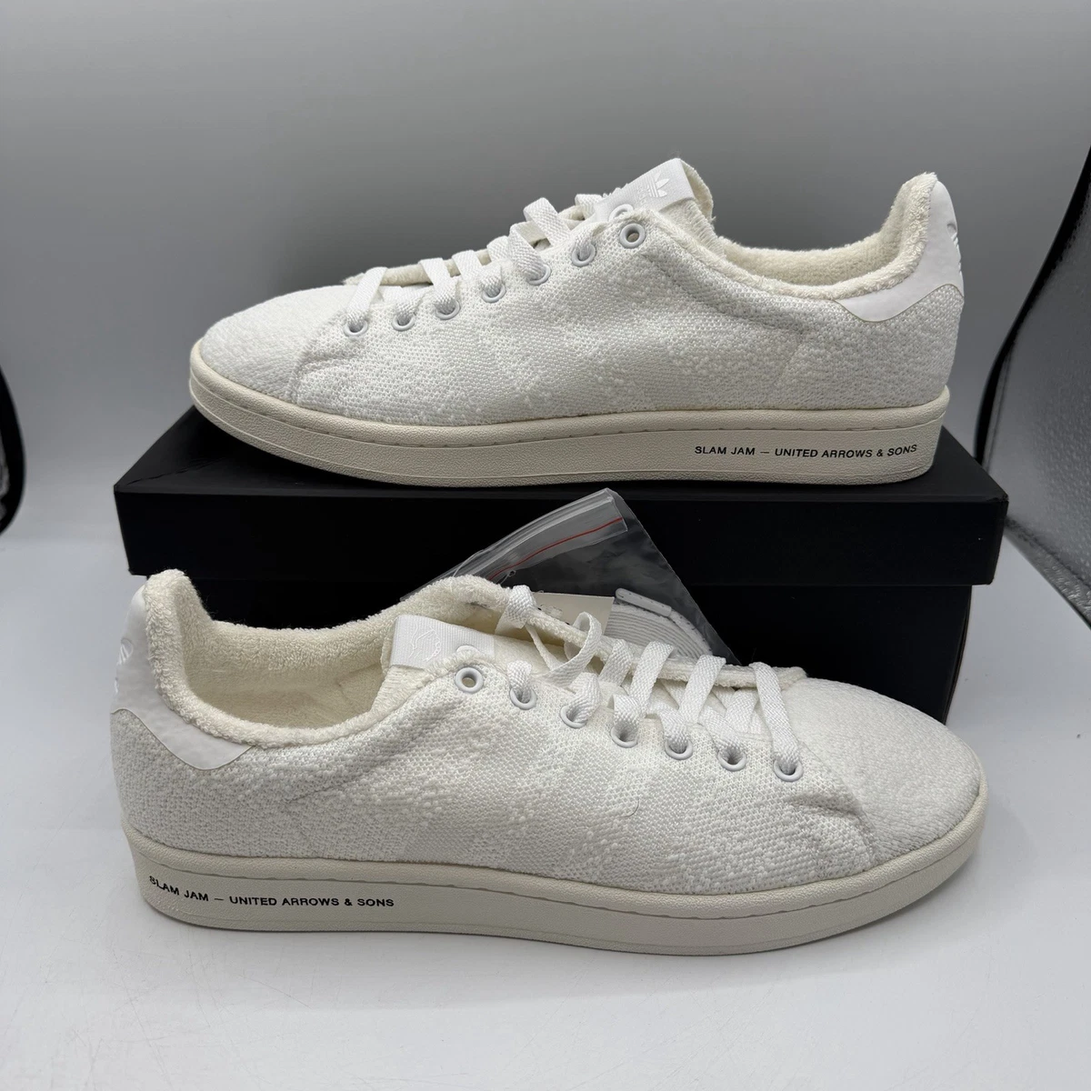 adidas Slam Jam Socialism x United Arrows & Sons x Campus Chalk White for  Sale | Authenticity Guaranteed | eBay