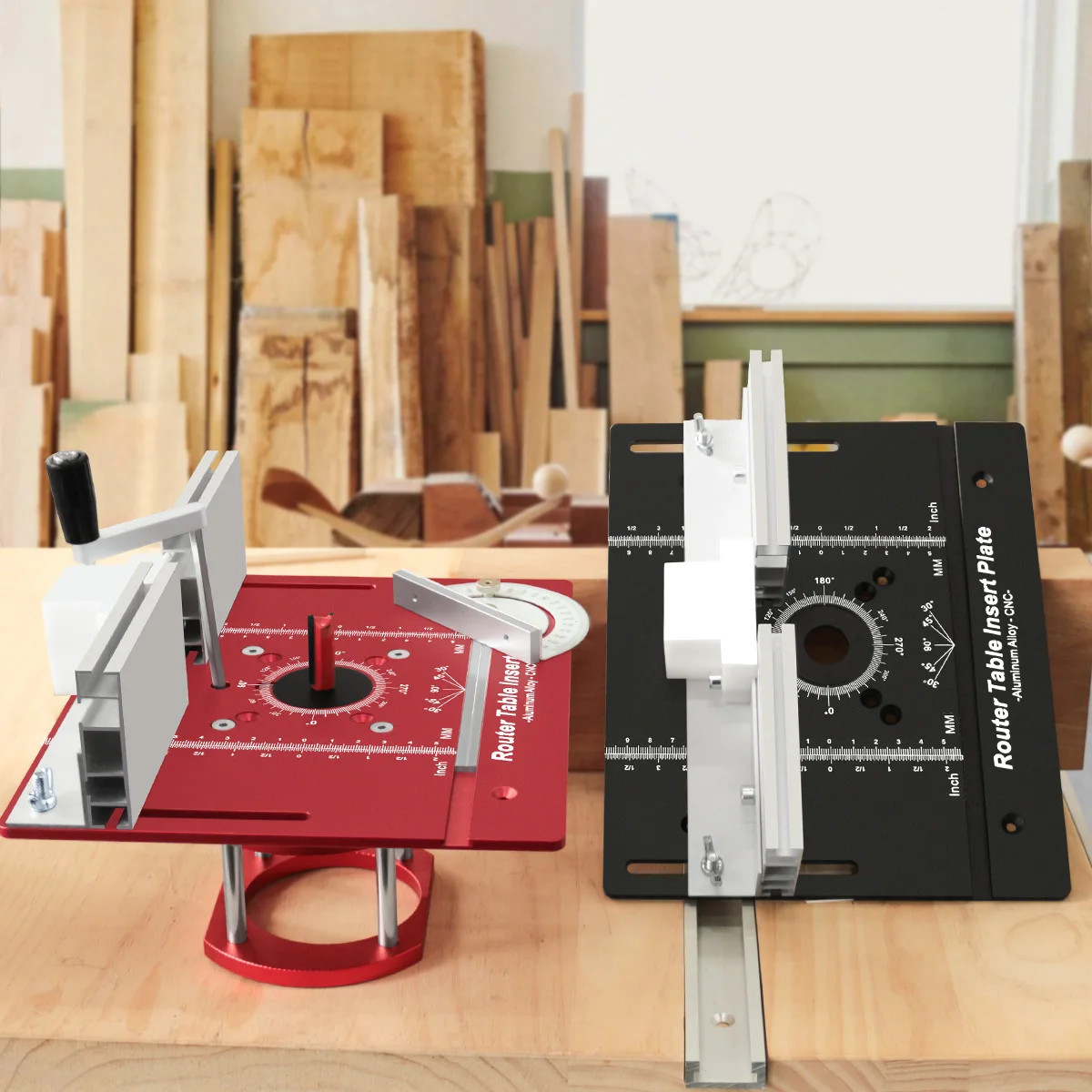 Palm Router Table Insert Router Table Insert Plate Set Router Lift Aluminum Woodworking Trimming ...
