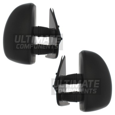 Citroen Relay Chassis Cab 1998-2007 Electric Long Arm Wing Door Mirrors Black