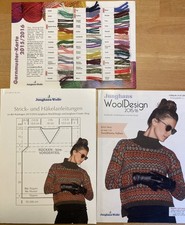 Junghans WollDesign Katalog und Strick- und Häckelanleitungen 2015/16 Neu