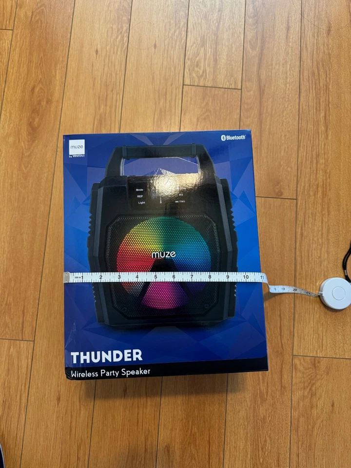 Muze by Vivitar Thunder Bluetooth Wireless Party Speaker - Image 2 of 4