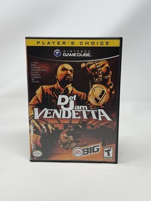 Def Jam Vendetta Nintendo GameCube GC Complete CIB Pristine Disc Authentic