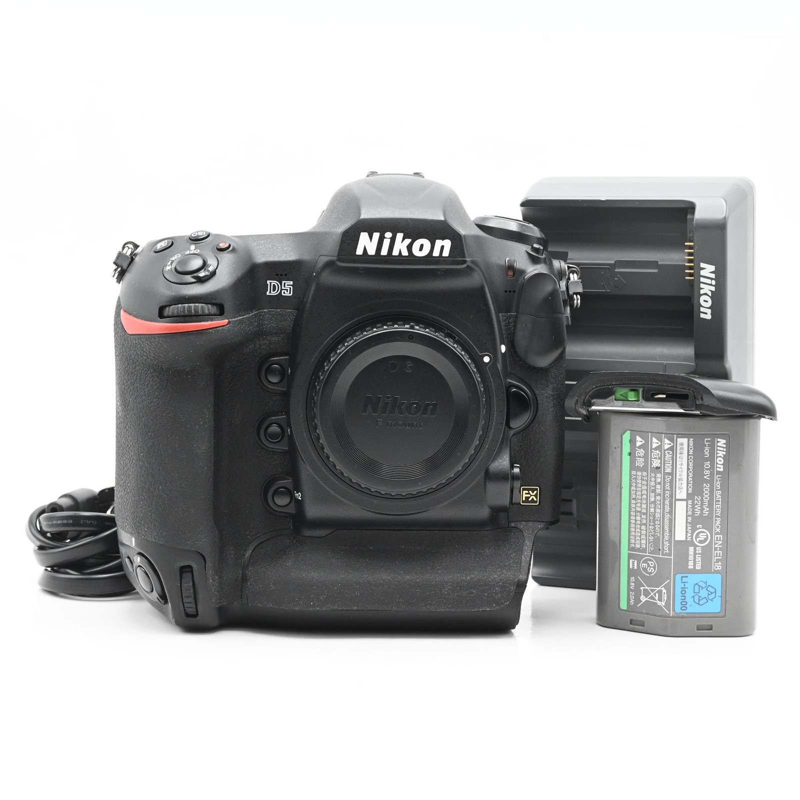 Nikon D5 Digital Camera 20.8MP DSLR Camera Body (Dual XQD Slots) D5-a #008