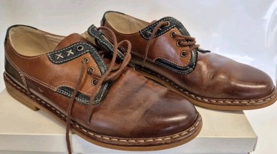 Salamander Leon Safari Nubuk Herren Hellbraun Schuhe Größe UK 7 14694