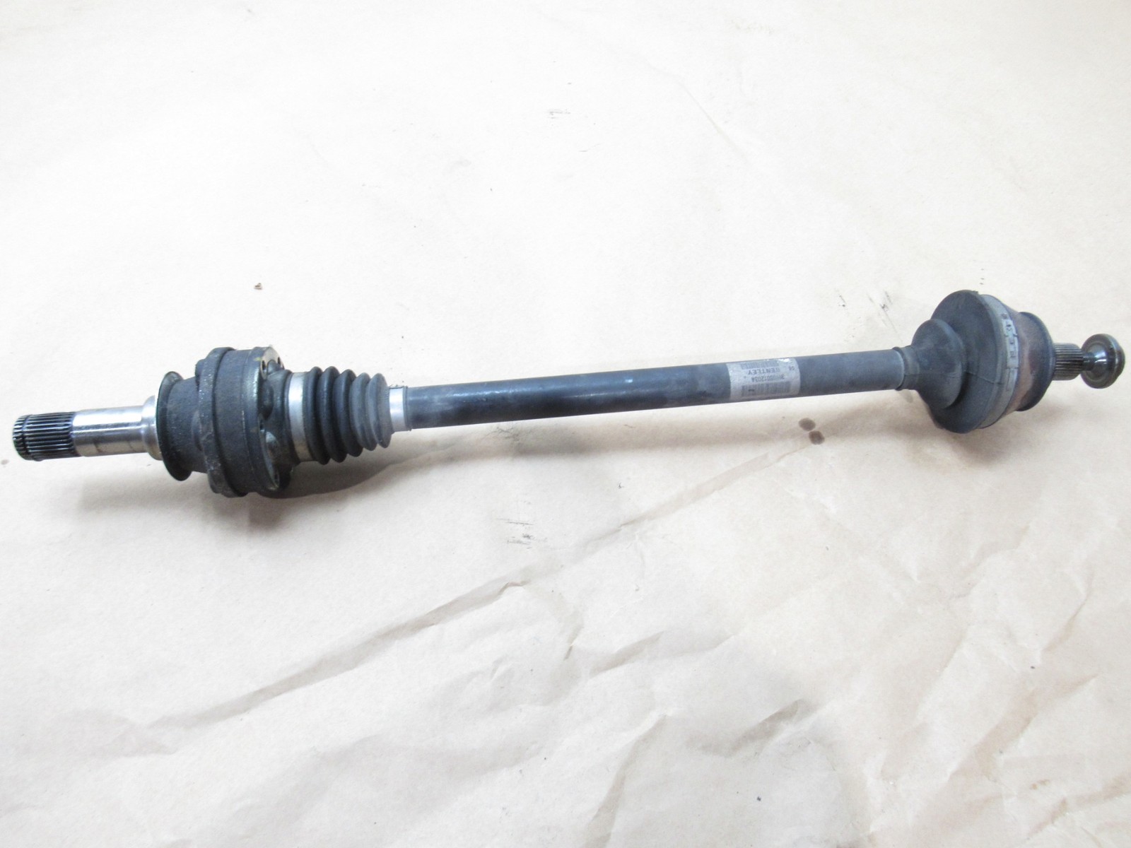 Bentley Continental GT 2012 6.0L AWD Rear Left Suspension Axle Shaft 11-18 ;#3