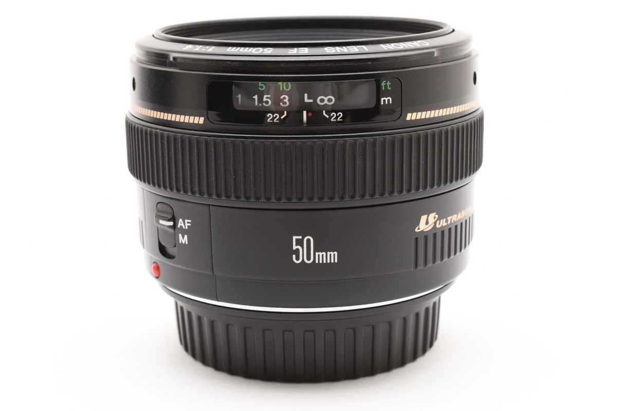 Canon EF 50mm F/1.4 USM Standard Lens [Exc+++] w/ES-71 Hood